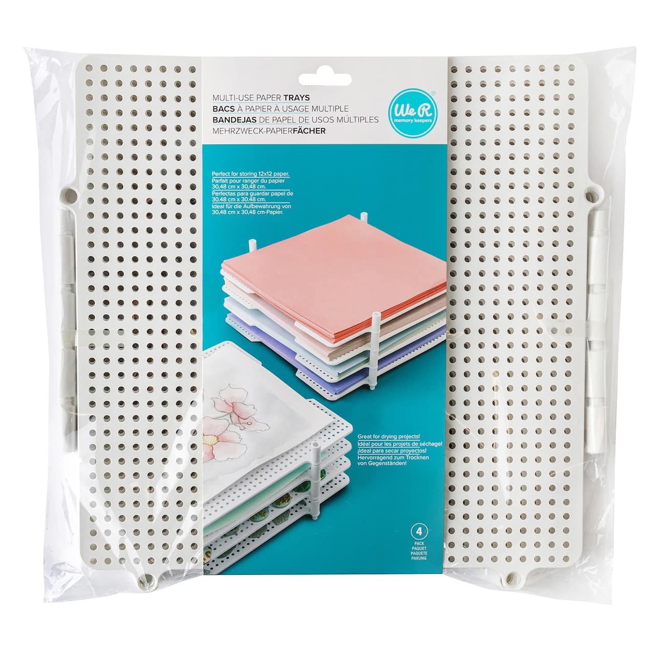 We R Memory Keepers® White Multi-Use Paper Trays